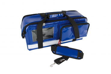 HERZmed Sauerstofftasche WaterStop Profi Blue