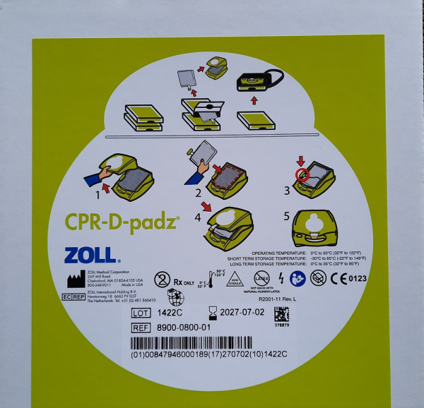 Zoll CPR-D-padz Defibrillationselektrode